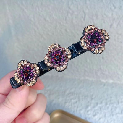 2+2 Free |Crystal-Decorated Hair Clips